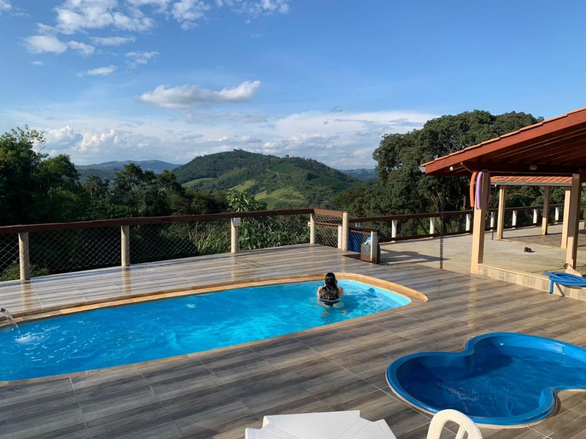 Chacara Recanto Das Pedras Para 8 Pessoas Serra Negra  Exterior foto
